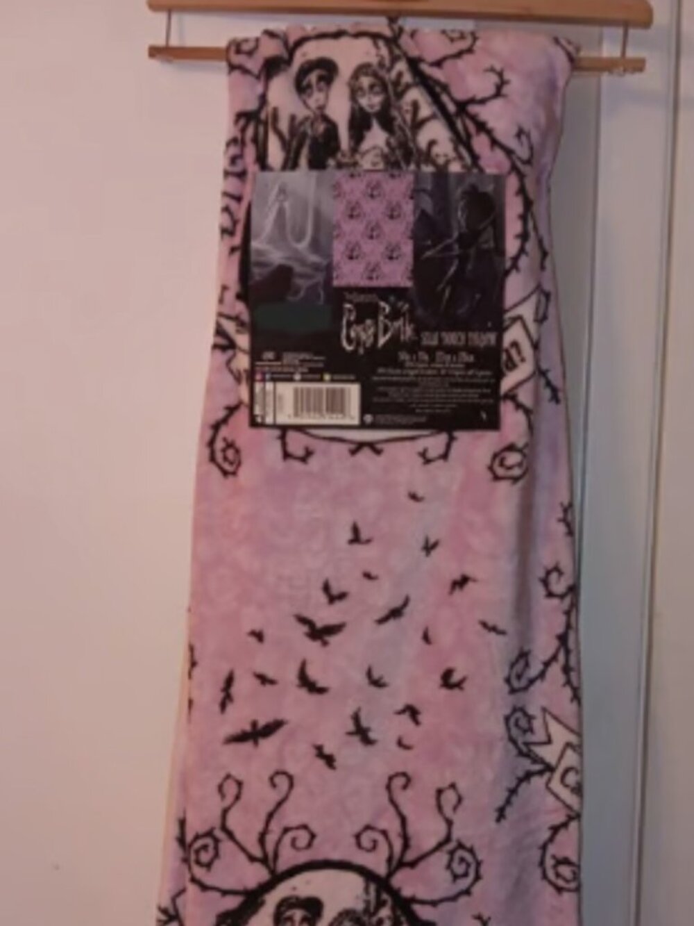 Tim Burton's Corpse Bride Halloween Throw Blanket